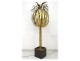 Maison Jansen palm tree lamp 1970 golden brass design twentieth century