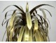 Maison Jansen palm tree lamp 1970 golden brass design twentieth century