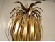 Maison Jansen palm tree lamp 1970 golden brass design twentieth century