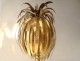 Maison Jansen palm tree lamp 1970 golden brass design twentieth century