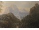 HST lake landscape mountains characters François Barzon Italian school XVIIè