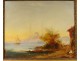 HST orientalist painting Bachmann Constantinople Hagia Sophia Bosphorus 19th