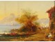 HST orientalist painting Bachmann Constantinople Hagia Sophia Bosphorus 19th