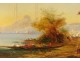 HST orientalist painting Bachmann Constantinople Hagia Sophia Bosphorus 19th