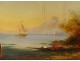 HST orientalist painting Bachmann Constantinople Hagia Sophia Bosphorus 19th