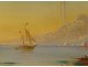 HST orientalist painting Bachmann Constantinople Hagia Sophia Bosphorus 19th