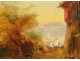 HST orientalist painting Bachmann Constantinople Hagia Sophia Bosphorus 19th