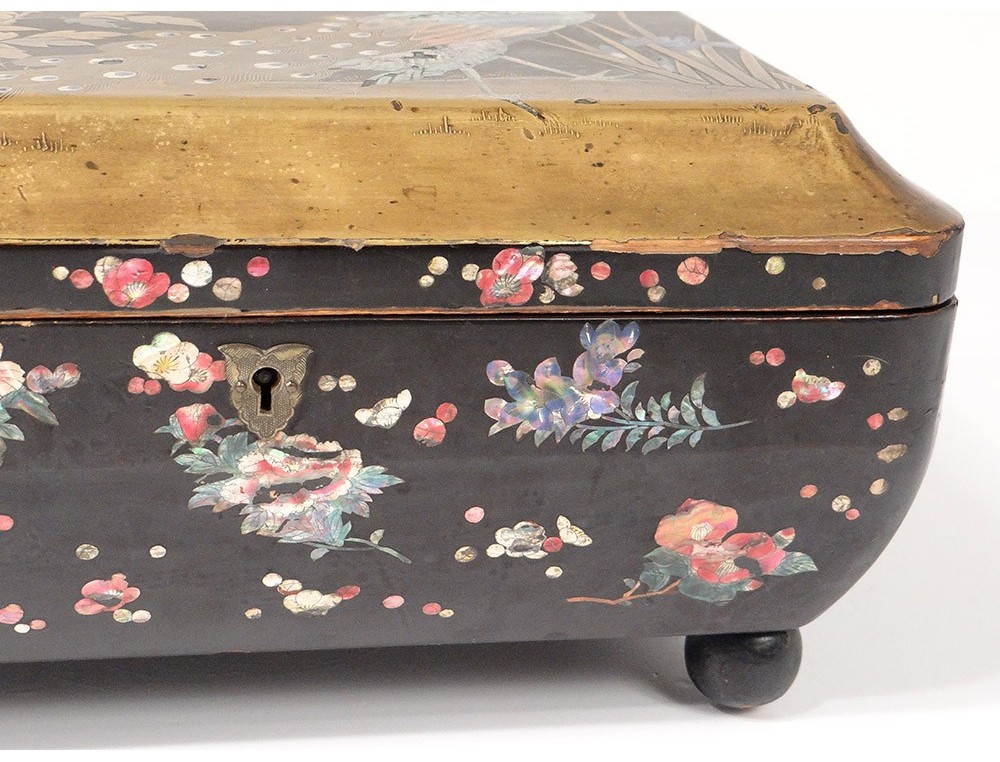 Coffret en laque du Japon - XIXe siècle - N.84867