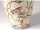 Porcelain vase japanese birds swallows bamboo landscape waterfall nineteenth