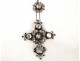 Norman Cross in silver and rhinestones, nineteenth