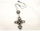 Norman Cross in silver and rhinestones, nineteenth