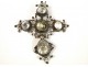 Norman Cross in silver and rhinestones, nineteenth