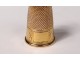 Thimble solid gold 18 carat head eagle 5.56gr gold thimble nineteenth century