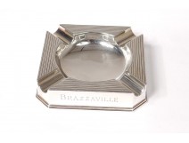 English silver ashtray ashtray Asprey Brazzaville 1940 France Libre