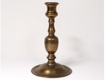 Candlestick candlestick Haute Epoque candlestick bronze candlestick XVIth XVIIth century