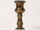 Candlestick candlestick Haute Epoque candlestick bronze candlestick XVIth XVIIth century