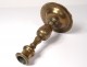 Candlestick candlestick Haute Epoque candlestick bronze candlestick XVIth XVIIth century