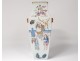 Chinese porcelain vase characters Heaven Immortals gods eighteenth century