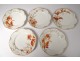 Dishwashing 52PC porcelain Limoges Haviland thistle Art Nouveau XIXth