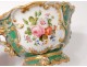 Porcelain cup Paris Jacob Small bouquets flowers gilding nineteenth century