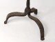 Old resin candlestick door burst wrought iron candlestick eighteenth