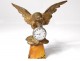 Golden Eagle Regulated Watch Holder Marble Siena Clock Watch Nineteenth Century