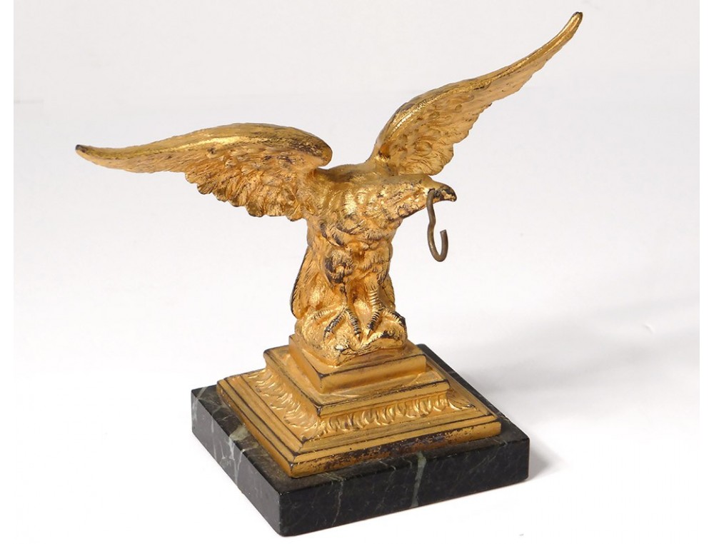 Golden Eagle Regulated Watch Holder Marble Siena Clock Watch