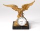 Golden Eagle Regulated Watch Holder Marble Siena Clock Watch Nineteenth Century