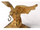 Golden Eagle Regulated Watch Holder Marble Siena Clock Watch Nineteenth Century