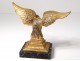 Golden Eagle Regulated Watch Holder Marble Siena Clock Watch Nineteenth Century