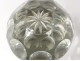 Nineteenth century brass cut crystal faceted stair ball