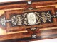 Glove box marquetry loupe wood rose Leruth Paris Napoleon III nineteenth