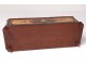 Glove box marquetry loupe wood rose Leruth Paris Napoleon III nineteenth