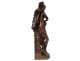 Large bronze sculpture La Cigale Carrier-Belleuse 92cm XIXth century