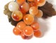 Pair bunches grapes decorative jade agate hard stones nineteenth century