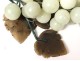 Pair bunches grapes decorative jade agate hard stones nineteenth century