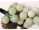 Pair bunches grapes decorative jade agate hard stones nineteenth century