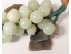 Pair bunches grapes decorative jade agate hard stones nineteenth century