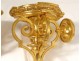 Pair of wall brackets gilded bronze nineteenth century