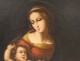 HST painting Virgin Child Jesus Madonna Italian School Ciappa painting nineteenth