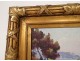 HSP painting landscape South France Menton Bouis-Pillé Mediterranean Sea XIX