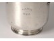 Champagne silver bucket Christofle Hotel Carlton twentieth century