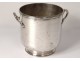 Champagne silver bucket Christofle Hotel Carlton twentieth century