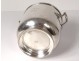 Champagne silver bucket Christofle Hotel Carlton twentieth century