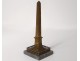 Obelisk thermometer Luxor Egypt Place Concorde Paris bronze marble nineteenth