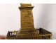 Obelisk thermometer Luxor Egypt Place Concorde Paris bronze marble nineteenth