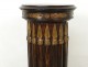 Decorative column stele wood stained stucco Directoire column eighteenth nineteenth