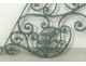 Shop sign gallows wrought iron fleur de lys antique french nineteenth century