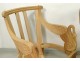 Pair armchairs armchairs seats Empire carved wood swans twentieth armchairs