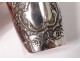 12 sterling silver curons flowers foliage box Napoleon III 234gr nineteenth